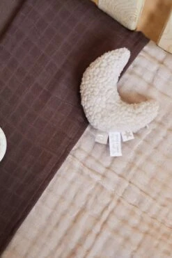 Jollein Baby Deken Wieg 75x100cm Wrinkled - Nougat -Jollein 799x1200 6