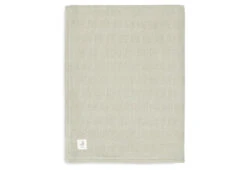 Jollein Deken Ledikant 100 X 150 Cm Grain Knit Olive Green Velvet