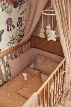 Jollein Baby Overtrek Ledikant 100x135/140cm Stargaze - Biscuit -Jollein 800x1200 130