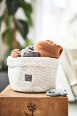 Jollein Baby Deken Wieg 75x100cm Basic Knit - Caramel -Jollein 800x1200 2