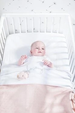 Jollein Baby Laken Ledikant 120x150cm Love You - Grey -Jollein 800x1200 6