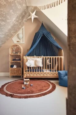 Jollein Baby Hoeslaken Ledikant Jersey 60x120cm - Jeans Blue - 2 Stuks -Jollein 800x1200 64