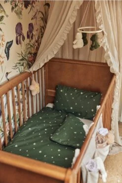 Jollein Baby Overtrek Ledikant 100x135/140cm Stargaze - Leaf Green -Jollein 800x1200 79