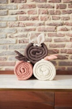 Jollein Baby Deken Wieg Spring Knit 75x100cm - Ivory -Jollein 800x1200 84