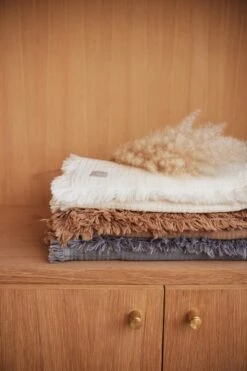 Jollein Baby Deken Ledikant 120x120cm Muslin Fringe - Ivory -Jollein 800x1200 96