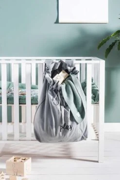 Jollein Baby Deken Wieg 75x100cm Basic Knit - Forest Green -Jollein 801x1200 75