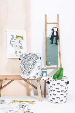 Jollein Baby Deken Wieg 75x100cm Basic Knit - Forest Green -Jollein 801x1200 76