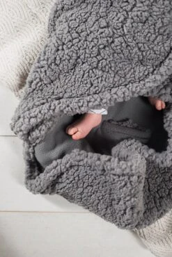 Jollein Wikkeldeken Bunny 100x105cm - Storm Grey -Jollein 801x1200 90