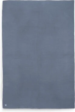 Jollein Baby Deken Wieg 75x100cm Basic Knit - Jeans Blue 25 Jollein Baby Deken Wieg 75x100cm Basic Knit - Jeans Blue -Jollein 805x1200