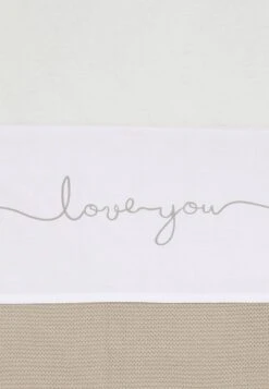 Jollein Baby Laken Ledikant 120x150cm Love You - Grey -Jollein 830x1200 1
