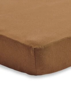 Jollein Baby Hoeslaken Ledikant Jersey 60x120cm - Caramel - 2 Stuks -Jollein 830x1200 109