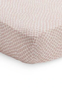Jollein Baby Hoeslaken Ledikant Jersey 60x120cm Snake - Pale Pink -Jollein 830x1200 18