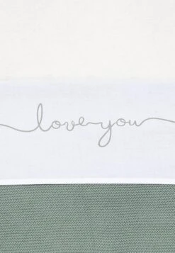 Jollein Baby Laken Wieg 75x100cm Love You - Grey -Jollein 830x1200 22