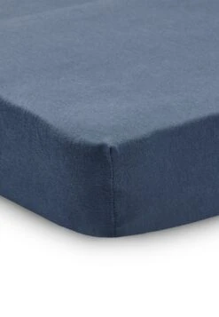 Jollein Baby Hoeslaken Ledikant Jersey 60x120cm - Jeans Blue - 2 Stuks -Jollein 830x1200 50