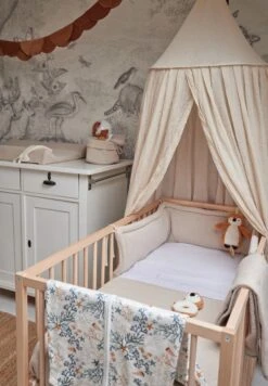 Jollein Bedomrander Bliss Knit 180x35cm - Nougat -Jollein 833x1200