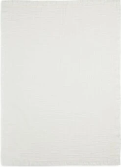 Jollein Baby Deken Ledikant 120x120cm Muslin Fringe - Ivory -Jollein 875x1200 2