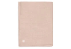 Jollein Deken Wieg 75x100cm Basic Knit Wild Rose/Fleece