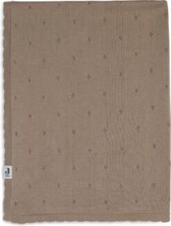 Jollein Baby Deken Ledikant 100x150cm Pointelle - Biscuit