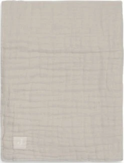 Jollein Baby Deken Ledikant 120x120cm Wrinkled - Nougat