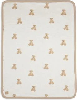 Jollein Baby Deken Ledikant Jersey 100x150cm - Teddy Bear -Jollein 918x1200 2