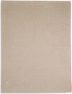 Jollein Baby Deken Wieg Velvet Pure Knit - Nougat - GOTS -Jollein 923x1200