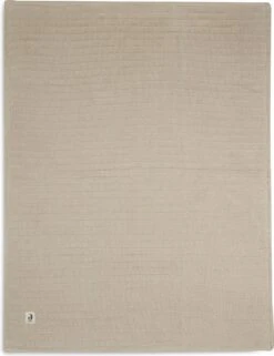 Jollein Baby Deken Wieg Velvet Pure Knit - Nougat - GOTS -Jollein 924x1200