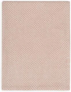 Jollein Baby Laken Wieg 75x100cm Snake - Pale Pink -Jollein 931x1200