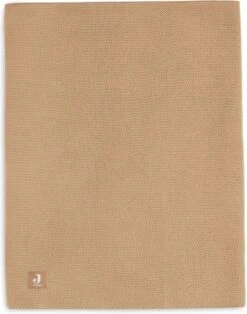 Jollein Baby Deken Ledikant 100x150cm Basic Knit - Biscuit -Jollein 944x1200