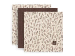 Jollein Multidoek Hydrofiel Small 70 X 70 Cm Meadow Chestnut 3-pack