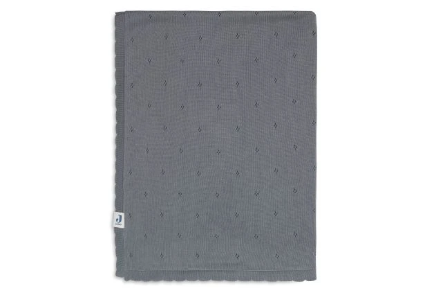 Jollein Deken Ledikant 100 X 150 Cm Pointelle Storm Grey 3 Jollein Deken Ledikant 100 X 150 Cm Pointelle Storm Grey