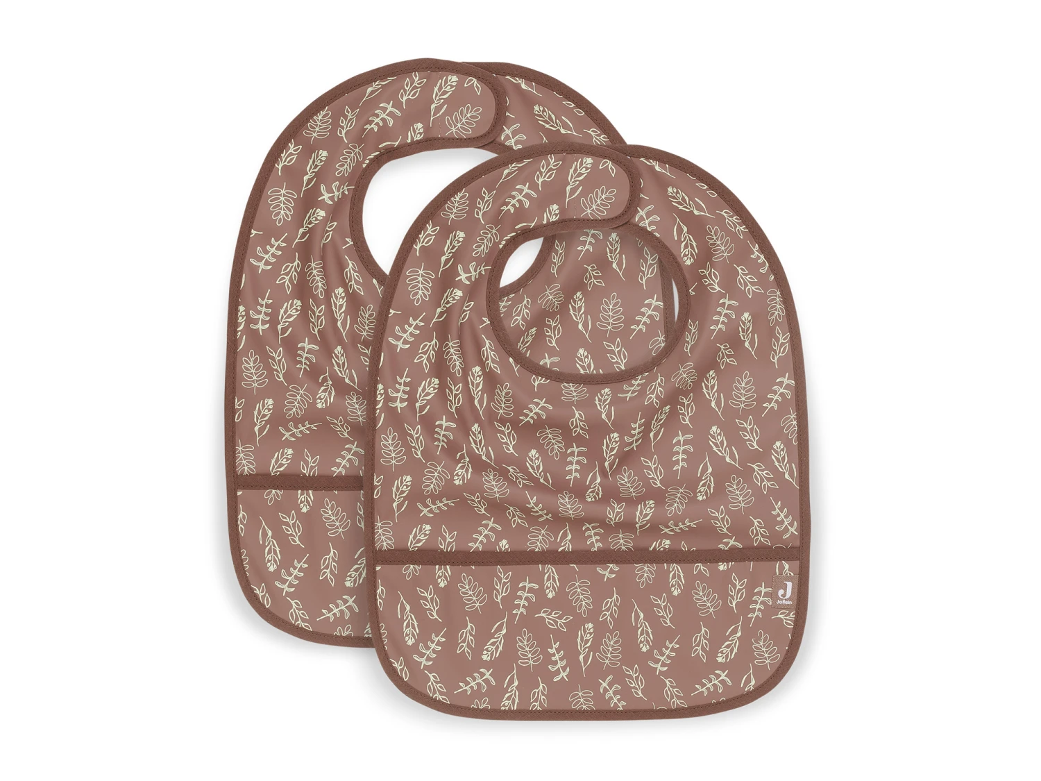 Jollein Slab Waterproof Meadow Chestnut 2-pack 3 Jollein Slab Waterproof Meadow Chestnut 2-pack