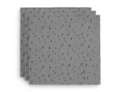 Jollein Hydrofiele Multidoeken Spot Storm Grey 70 X 70cm