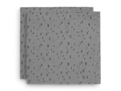 Jollein Hydrofiele Multidoeken Large 115 X 115 Cm Spot Grey