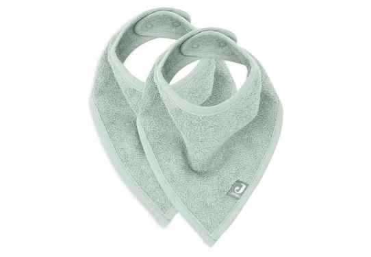 Jollein Slab Bandana Sea Green – 2 Stuks 3 Jollein Slab Bandana Sea Green – 2 Stuks