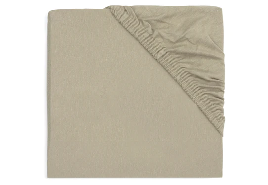 Jollein Hoeslaken Jersey 40/50×80/90cm Olive Green 3 Jollein Hoeslaken Jersey 40/50×80/90cm Olive Green