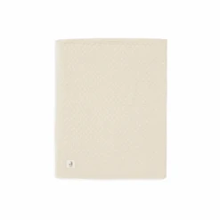 Jollein Deken Wieg 75 X 100 Cm Weave Knit Merino Wool Oatmeal