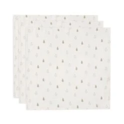 Jollein Hydrofiele Doek Small 70X70cm Happy Miffy Olive Green (3-pack)